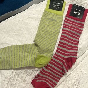 2 Hugo boss dress socks.. New with tag